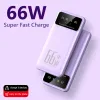 Power Bank 3000000mAh 66W Charge super rapide pour Huawei P50 Samsung Portable External Battery Charger pour iPhone Xiaomi Powerbank