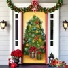 Juldekorationer Santa Claus Snowman Banner Merry ChultanCoration for Home Xmas Gifts Christmas Door Decor Navidad Happy Year 2024 231027