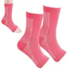 Chaussettes pour hommes Compression orthopédique Hommes Femmes 1 paire Soutien de la cheville Femme Grande pantoufle pour le gonflement de la fasciite plantaire