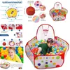 Bebek Demiryolu Pudcoco ABD Stok Katlanır Playpen Ocean Ball Oyun Havuzu Taşınabilir Oyun Oyun Çadırında/Açık House Pool Çukur Kids Çadır Toyl231027