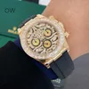 Watches Rolaxs Wristwatch Automatic Mechanical Function Business Mens Watch Ditona Series 116588TBR Tiger Eye Original Diamond Full WN-NDD7