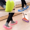Panos de limpeza de chão chinelos de poeira sapatos esfregando casa banheiro micro fibra limpar acessório 231027