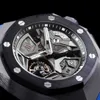 Swiss Luxury Watches AP Wrist Watches Royal AP Oak Offshore Concept Series 26589IO.OO.D002CA.01 Manual Mechanical Men's Full Set 8FB8