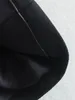 Kvinnors kostymer Mestraf 2023 Kvinnor Sexig svart lappfickor Front Double Breasted Office Wear Blazer Coat Vintage Långärmad kvinna
