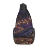 Sacs polochons Lanternes d'espoir Sac de poitrine Cadeau portable moderne Nice personnalisable