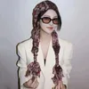 Eşarplar Kadın Örgü Tasarım Eşarp Moda Pamuk Keten Güneş Koruyucu Şal ve Sarpma Baş Kapak Hanihi Çok Amaçlı Boyun Şapkası Bandana