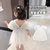 Robes de fille Josaywin robe d'été pour filles bébé décontracté princesse fête robes maille Costume soirée