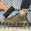 Stivali da uomo Sport Scarpe antinfortunistiche da lavoro Punta in acciaio maschile 2023 Calzature indistruttibili antiperforazione