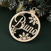 Decorações de Natal Enfeites de árvore de Natal personalizados Decoração de árvore de Natal Ornamento personalizado Nomes cortados a laser Etiquetas de presente personalizadas de Natal Decoração de nome 231027