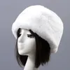 Chapeaux à large bord seau chapeaux femmes fausse fourrure chapeau hiver chaud léopard en plein air en peluche style russe casquette de Ski oreille plus chaud 231027