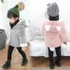 Vestes d'hiver pour bébés filles, manteau en fausse fourrure, veste polaire chaude, combinaison de neige, Parka à capuche, vêtements d'extérieur pour enfants, vêtements d'automne