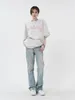 Calças de brim femininas y2k streetwear splash-ink gráfico harajuku moda baggy calças casuais high street inverno empilhados calças jeans