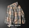 Men's Jackets designer 2023 Spring New Jacket Coat Hooded Casual Large Fashion Check Wear DKHW