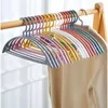 Hangers Plastic Clothes Hanger 20pcs Shirt Trousers Clothing Racks Space Saver For Closet Storage Organizer Wet & Dry Household