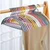 Cabides de plástico cabide de roupas 20 pçs camisa calças roupas cremalheiras espaço saver para armário organizador de armazenamento molhado seco doméstico