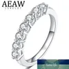 0 7CTW 3MM DF DF CUT CUMANGAMENDINGWEDDING MOISSANITE LAB Grown Diamond Band Pierścień srebrny dla kobiet ekspert fabryki D242T
