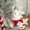 Decorazioni natalizie 2 pezzi Ornamenti con palline di alce Albero di Natale Pendenti appesi Festa di festa Anno Regalo Forniture Navidad 231027