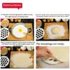 Baking Moulds 19 37 Holes Kitchen Dough Press Ravioli Making Mould Dumpling Mold Maker DIY Pelmeni Pasta Form 231027