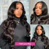 Synthetic Wigs HD Transparent 13x4 13x6 Body Wave Lace Front Human Hair For Women 360 Frontal Wig Pre Plucked 4x4 Closure Mstoxic 231027