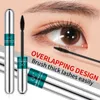 Mascara Double Head Waterproof 4D Thick Pull Long Curl Eyelashes Liquid Not Easy Dizzy Dye Eye Lashes Quick 231027