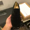 Zapatos de vestir 2023 Resbalón en bombas Mujeres Solo punta redonda Grueso Fondo Diseñador Moda Damas Hombres Zapatillas de deporte Cuero genuino Causal