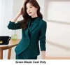 Calças femininas de duas peças formais elegantes blazers femininos para mulheres negócios escritório trabalho wear profissional senhoras conjunto