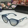 Lunettes de soleil femme moda feminina óculos de sol estilo olho de gato braço com logotipo clássico feminino moda óculos de sol personalizados 6146