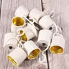 Stuks Draagbare LED-lamp Plug Outlet Lichthouder Hook Socket Lampen