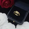 Designer Viper Diamond Ring para mulheres e homens ajustáveis de alta qualidade Jóias de jóias de jóias de moda de casal Anniversary Gift Ring Anel