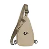 Фирменная спортивная нагрудная сумка для мужчин, дорожные уличные сумки через плечо Ruan8017