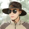 Berets Sommer Eimer Hüte Für Männer Frauen Faltbare Dschungel Kappe Fischer Sonne Outdoor Camouflage Sonnencreme