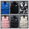 Designer Down Vest Pocket Vestes Parkas Manches longues Zipper Badges Menwomen Downs Manteau Casual Canadian Goose Tops Outwear Couleur Multiple