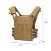 Hunting Jackets Nylon Tactical Vest Body Armor Carrier Accessories Combat MOLLE Camo Military Army