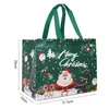 Present Wrap Christmas Bag Santa Claus Snowman Candy Packaging 2023 Merry Party Home Decor Navidad Noel 2024 År 231027