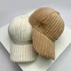 Ball Caps Women Cotton Curved Brim Hat Fashion Snapback Versatile Corduroy Korean Warm Autumn Winter Styles Leisure Rhinestone
