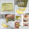 Sömnmasker Vision Care Health Beauty 2st är 1pack Gold Crystal Collagen Eye Mask Sale Eyees Under Eeye Dark Circle Dhmyf DH32T Karmiu