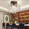 Pendant Lamp European Style Crystal Ceiling Small Chandelier Modern Minimalist Porch Aisle Corridor Restaurant Light