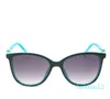 Lunettes de soleil de luxe timbre cadre classique lunettes de soleil de plage pour hommes femmes numéro en option