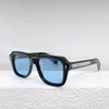 Occhiali da sole alla moda per uomo donna estate HOPPER Designers American High Street Outdoor Style Anti-Ultravioletto Piastra retrò Fibra di acetato Cornice quadrata Scatola casuale