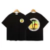 Zomer Coconut Sunshine Beach bedrukt ondershirt los casual T-shirt met ronde hals en korte mouwen voor heren