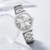 Armbanduhren TAXAU Luxus-Markenuhr für Damen Original hochwertige wasserdichte Damenuhren Edelstahl Modekalender 231027