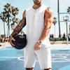 Gym Kleding Bodybuilding Trainingspak Voor Mannen Sneldrogende Pak Sets Mannelijke Merk 2 Stuk Running Ropa Para Hombres