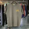 23ss novo Top designer de luxo moda verão moda High Street algodão T-shirt moletom letras top impresso homens e mulheres modelos de passarela