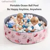 Baby Rail Foldable Dry Pool Baby Playpen Infant Ball Pit Pool Games Ocean Ball Pit Playground Playpen For Baby Ball Pool Playground ToysL231027