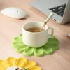 Table Mats Flower Heat Insulation Silicone Mat Simple Durable Cute Placemat Kitchen Placemats For Anti-scalding Pot