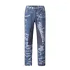 Pantalons pour hommes 23SS personnalité de haute qualité destructeur jeans hommes femmes taille européenne tissu lourd streetwear quatre saisons punk