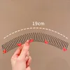 Hair Accessories 2023 Stretchable Invisible Clips Girl U Shape Finishing Fixer Comb Headbands Women Broken Sorting Tool