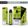 Aokit Zozo Mesh Çubuk Tek Kullanımlık E-Cigetettes Cihaz 4500 Puflar 650mAh Şarj Edilebilir Pil 10ml Pre Doldurulmuş Kartuş Taşınabilir Vape Stick 15 Molors