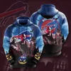 Męskie bluzy bluzy jesienne nowe Halloween American Football D Fun Hoodie Men's and Women's Fashion Hasual Harajuku Hoajuku Pullover Unisex Sports Set L231027