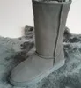 Kniehohe Stiefel, modisch, heißer Verkauf, hochwertige Damen, klassischer hoher Stiefel, Damenstiefel, Schneestiefel, Winterleder